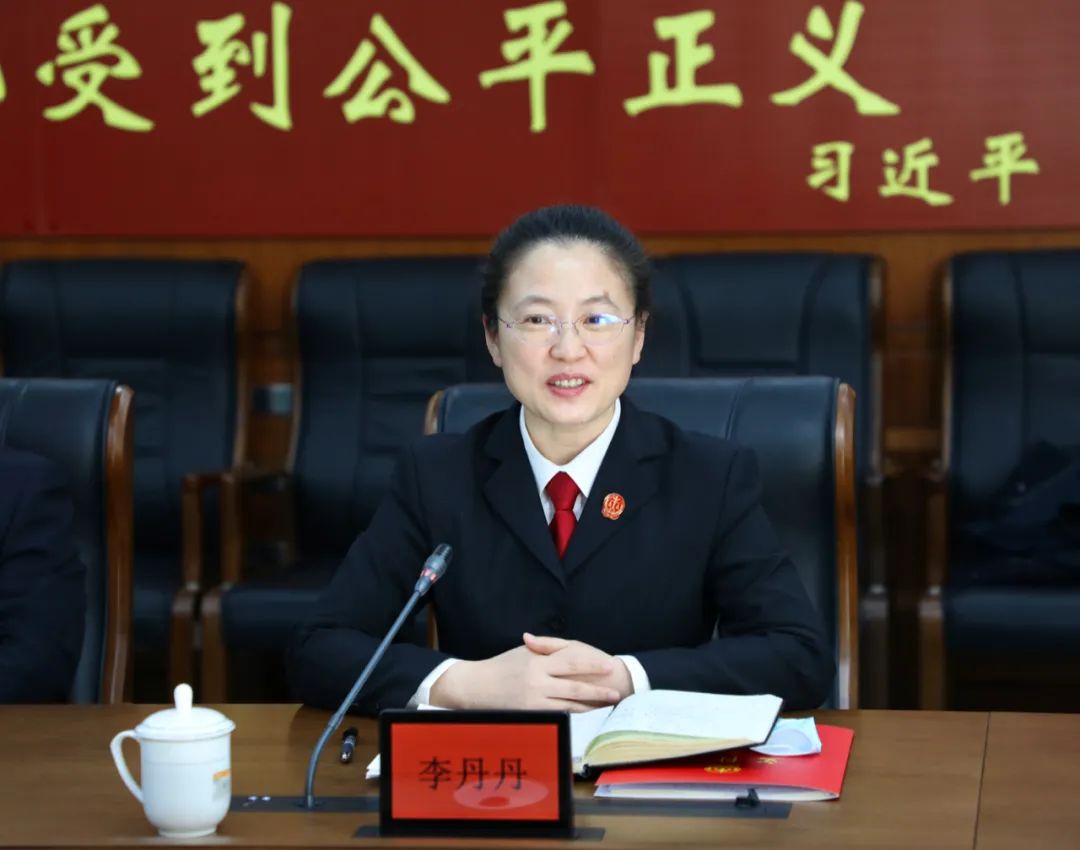 兴隆台区委书记耿敏莅临兴隆台区人民法院调研指导工作