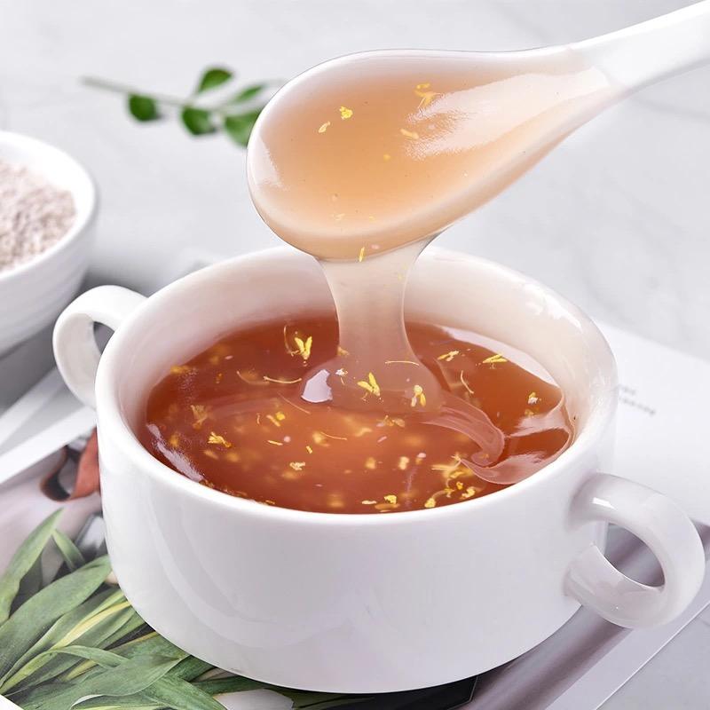 藕粉是一种天然的食材,富含蛋白质.@食味菜谱的动态