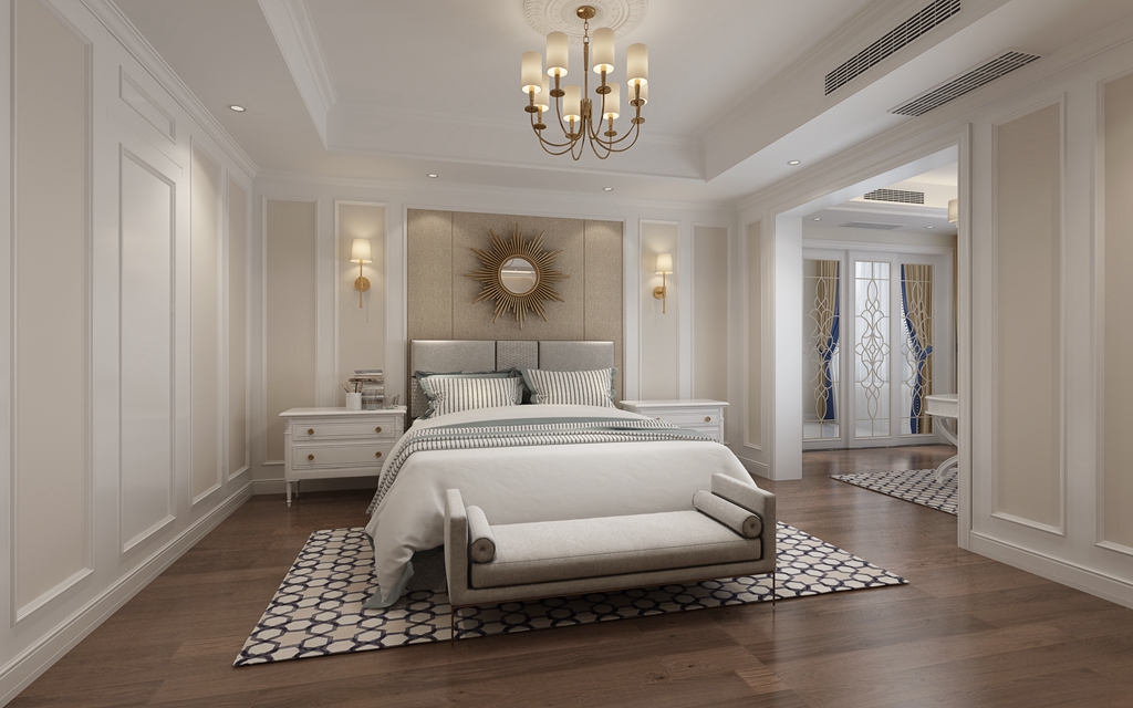 碧桂园领誉323平美式轻奢风格别墅装修案例