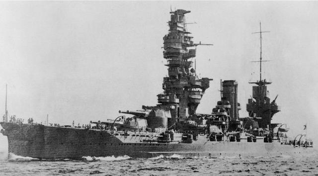 1944年10月莱特湾海战日本山城号战列舰史上最后一次海上决战