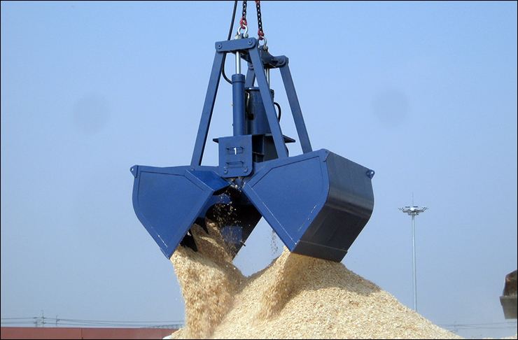 新威港口机械支持抓斗定制