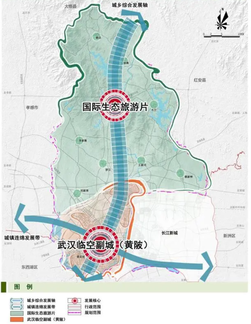 黄陂区最新发展规划图图片