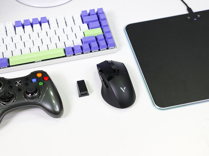 更适合fps游戏 雷柏vt350s有线无线双模rgb游戏鼠标评测