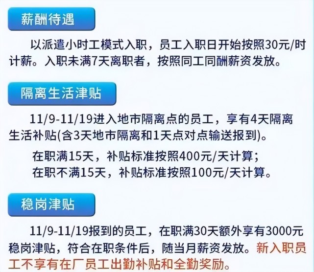 富士康每天補助400元,一月能拿近2萬元,為何還是沒人願意去?