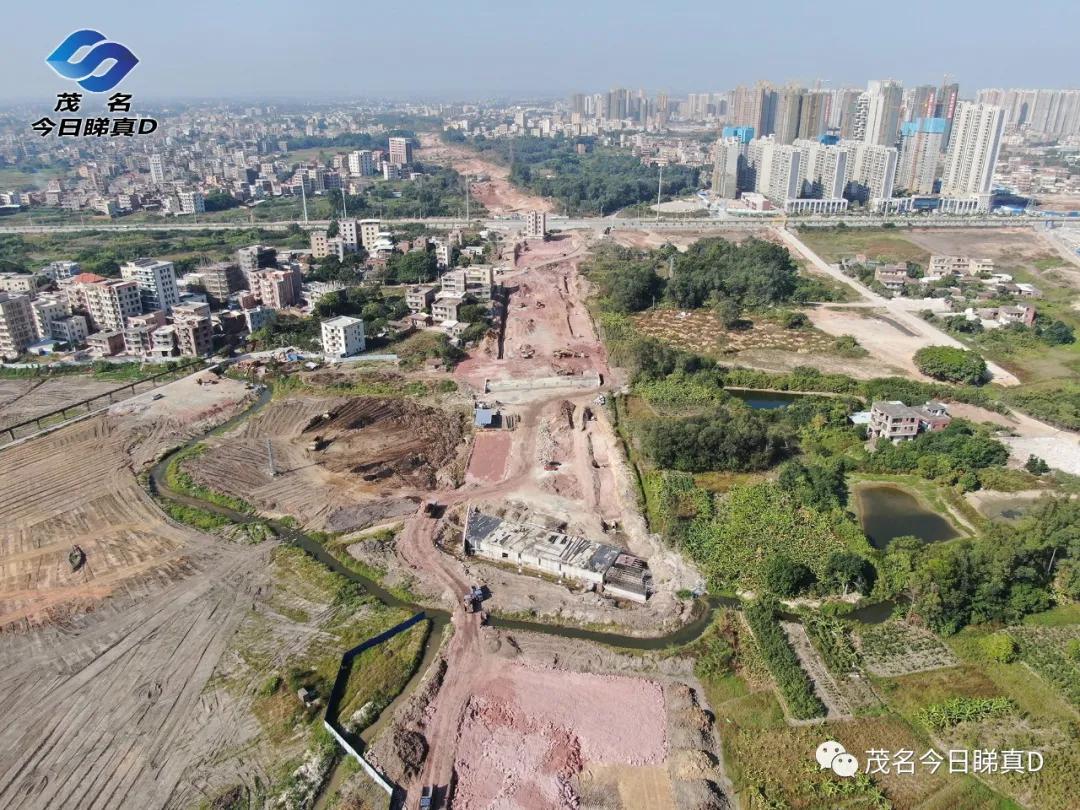 茂名东粤路中建五局中标,新湖公园停车场招标,甲子大道火力全开