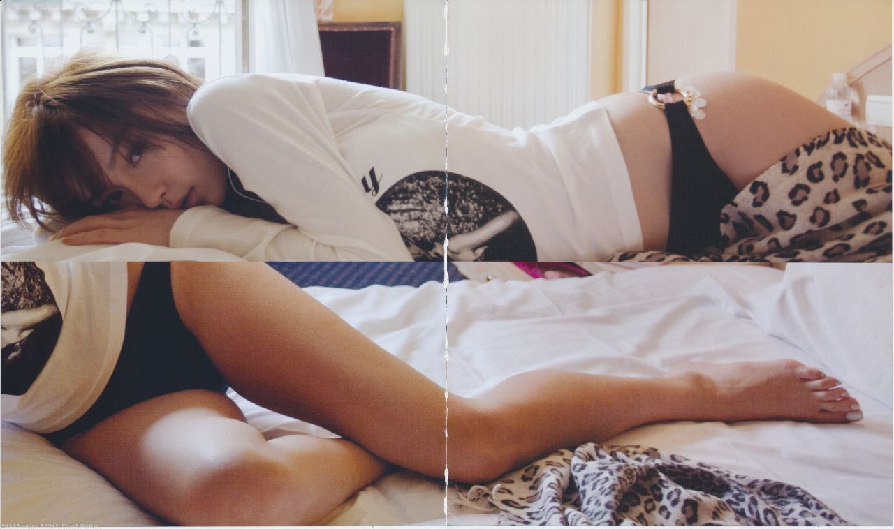 angelababy-三角内裤-光滑裸背-早期写真图片分享