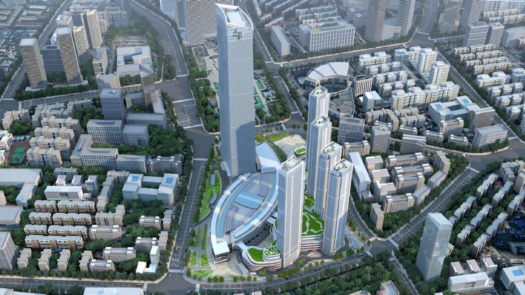 1748亿中建八局中标沈阳恒隆市府广场三期总承包项目