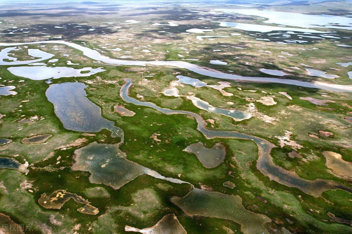 青海玛多县星星海:黄河源头的湖泊群像,犹如繁星点点闪耀