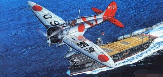 阅读历史,日本首款全金属单翼舰载战斗机:96式舰载战斗机