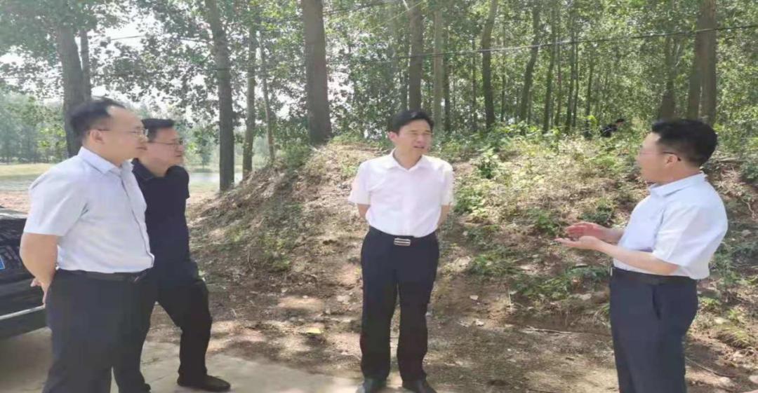王广军调研邳州重点河流断面 确保汛期水质达标