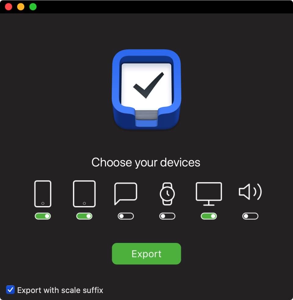 app icon generator for mac v1.4(37) 英文激活版 图标制作软件