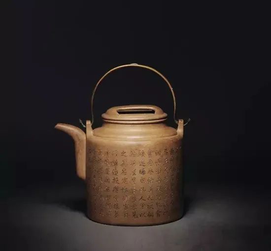 紫砂壶:著名紫砂陶刻泰斗任淦庭作品鉴赏