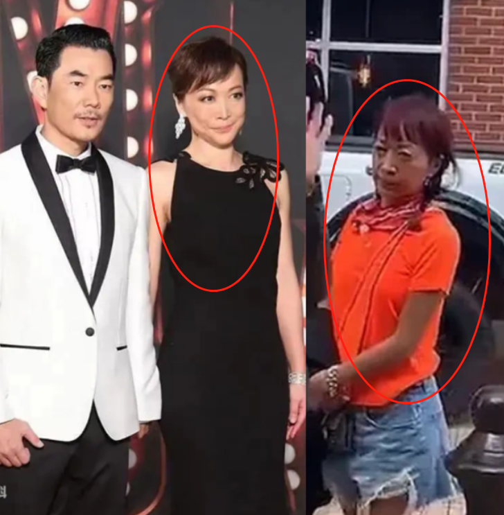 57岁任贤齐和妻子现身美国,18岁女儿在美读书,穿搭怪异长相随妈