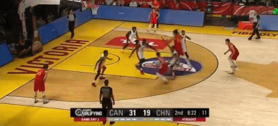 中国男篮VS加拿大男篮 奥运落选赛中国男篮不敌(图3)