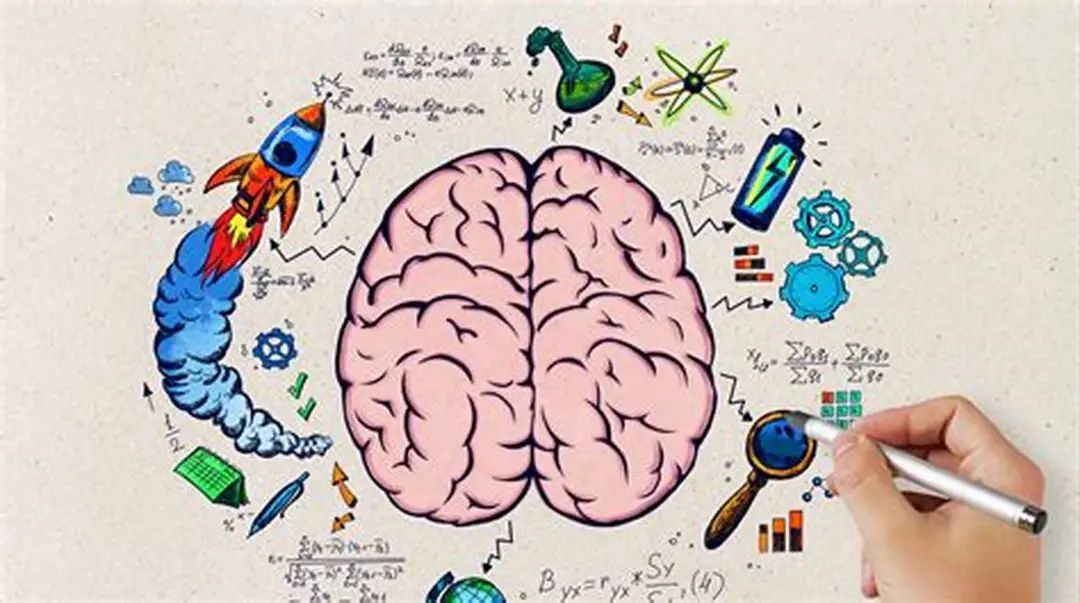 科学心和脑手抄报图片