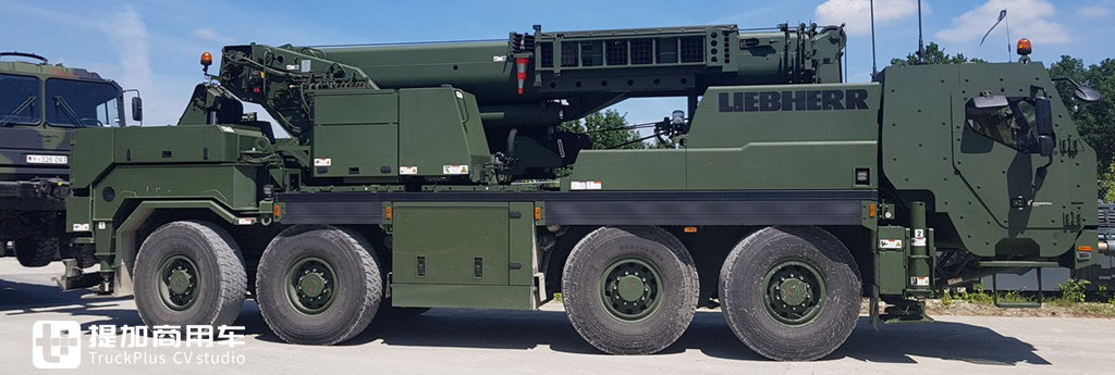 利勃海尔展出g-bkf救援起重机,带您好好看看这款战地机甲怪兽