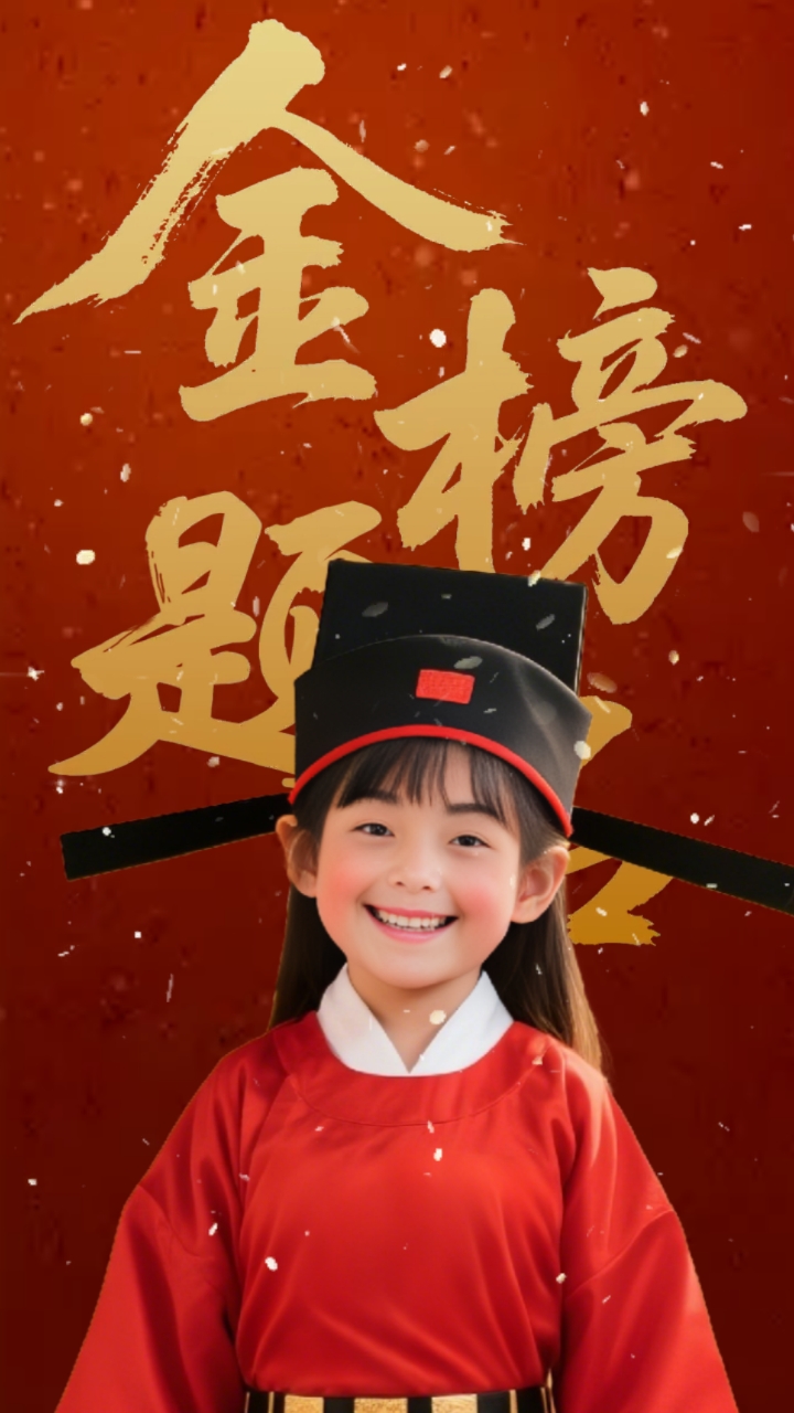 高考状元梦从娃娃抓起