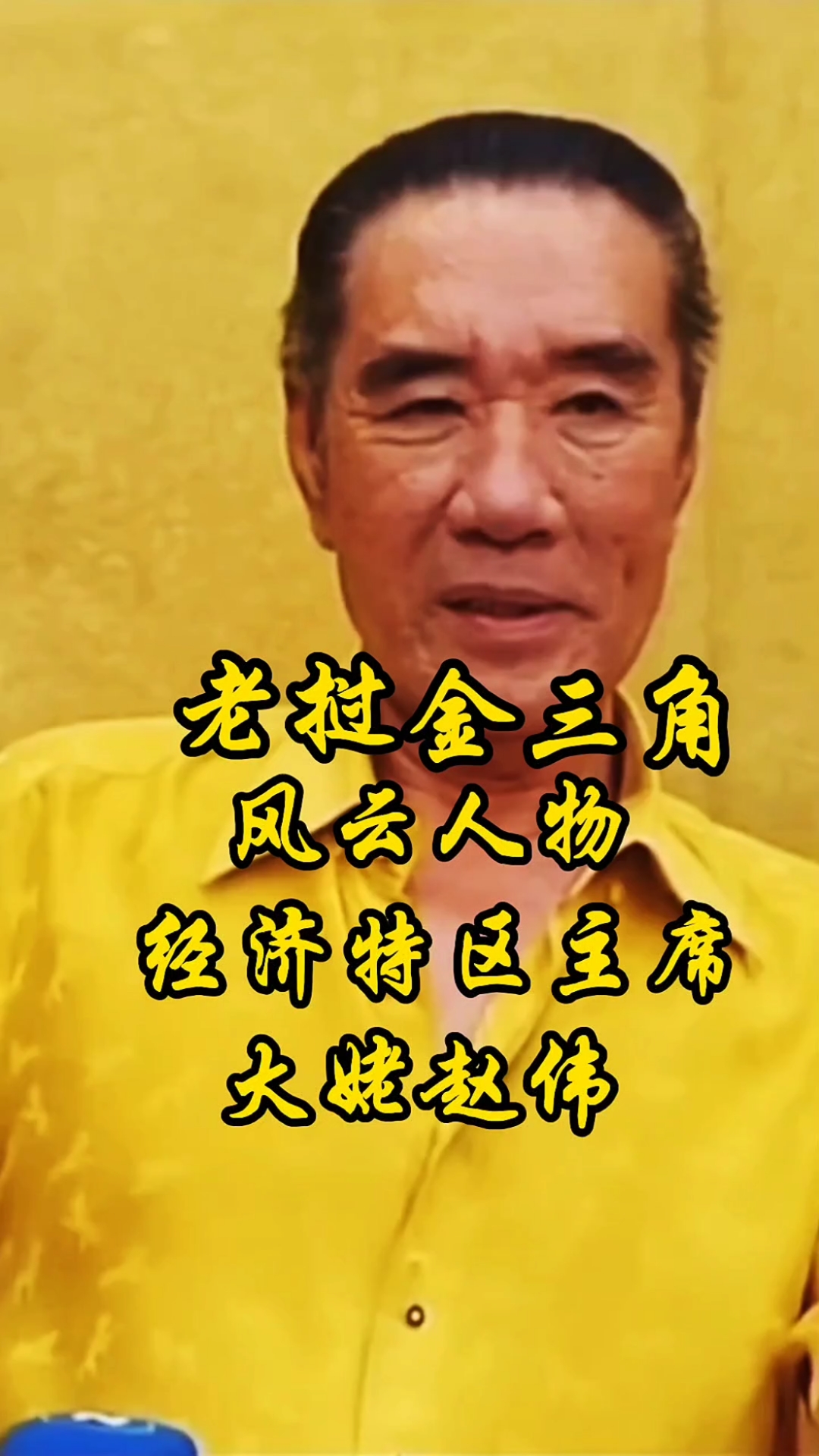 金三角,风云人物,赵伟