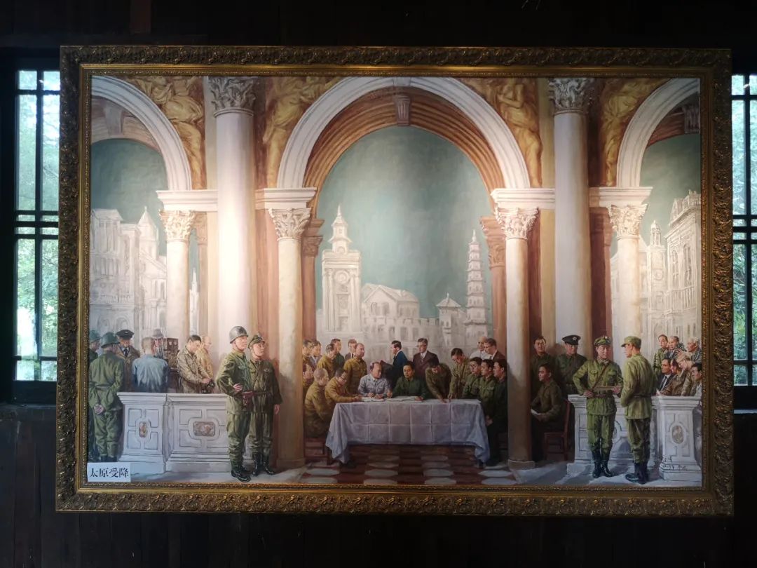 生于"受降之城",他用12年绘制19幅油画还原对日受降