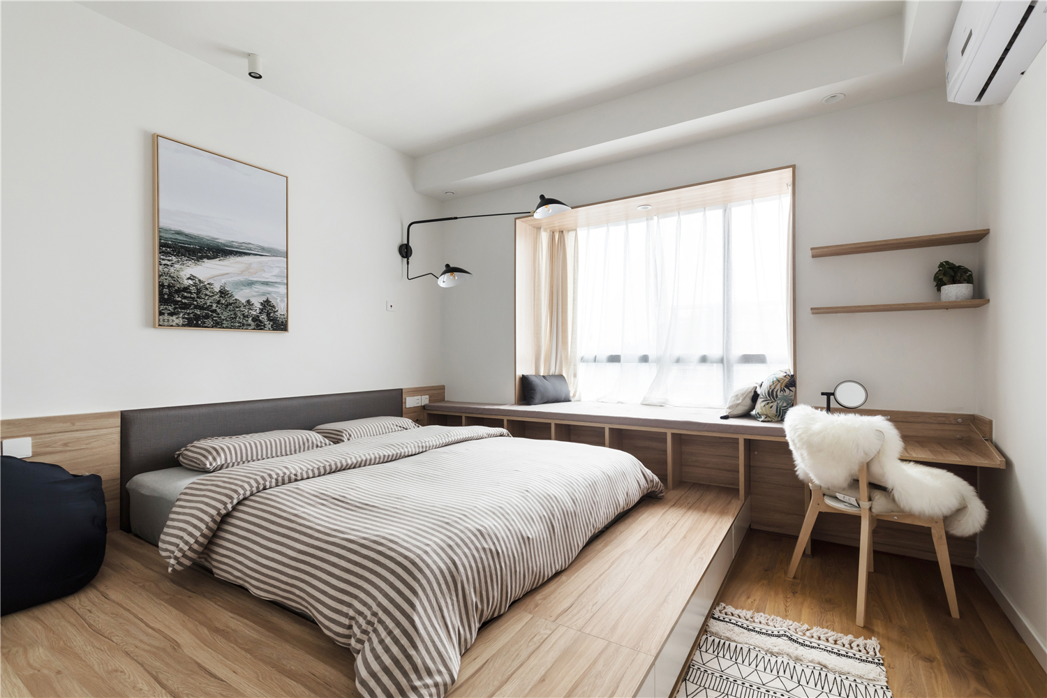 卧室这样装修节省空间