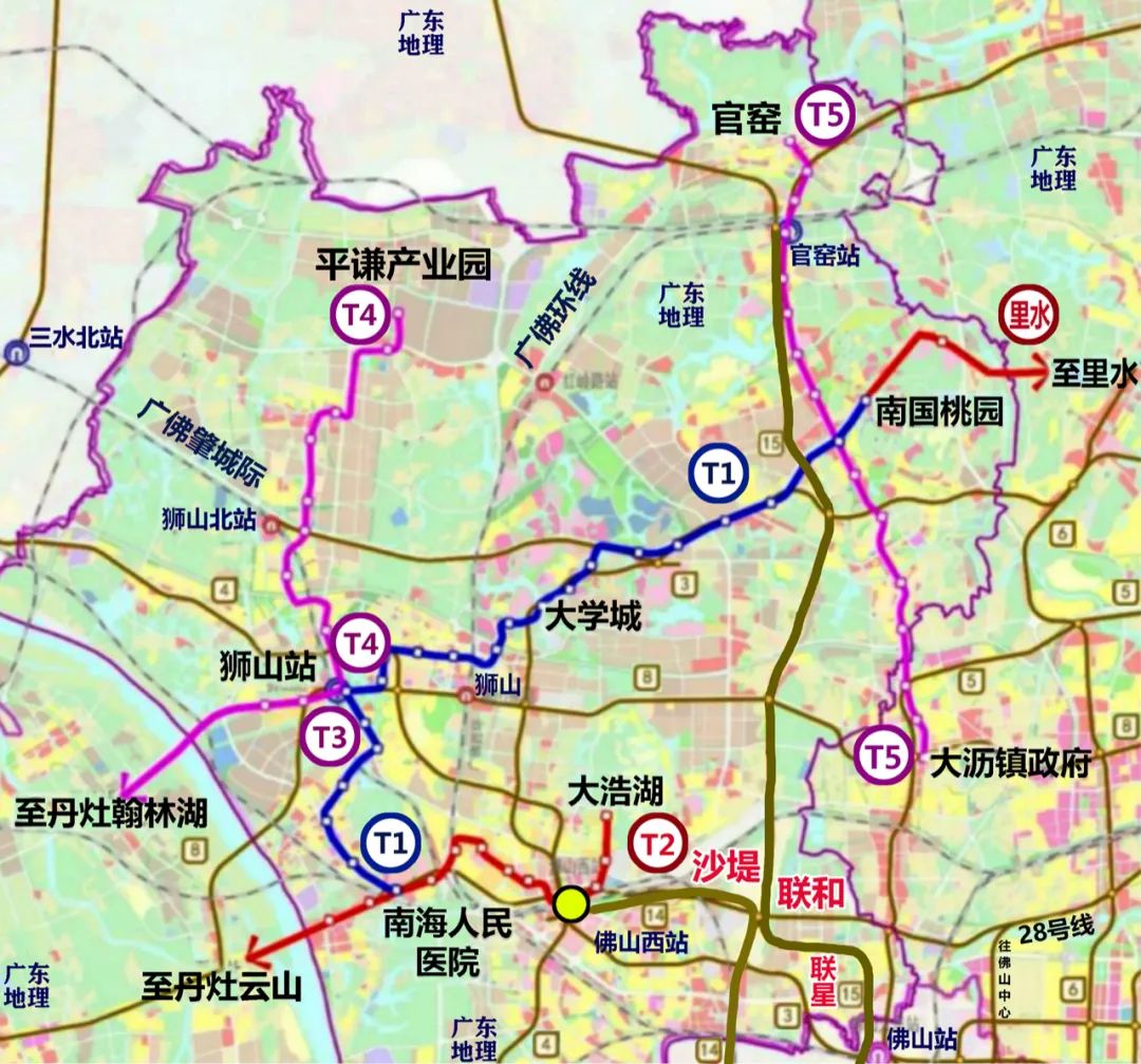 佛山市南海区罗村地图图片