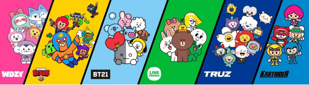 linefriends成员图片