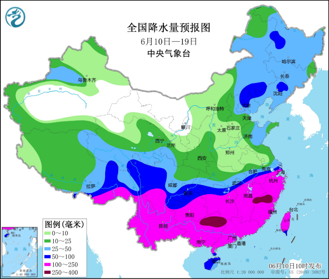 未来10天南方四轮强降雨"接力"!下一轮致灾风险高,这些地方需警惕