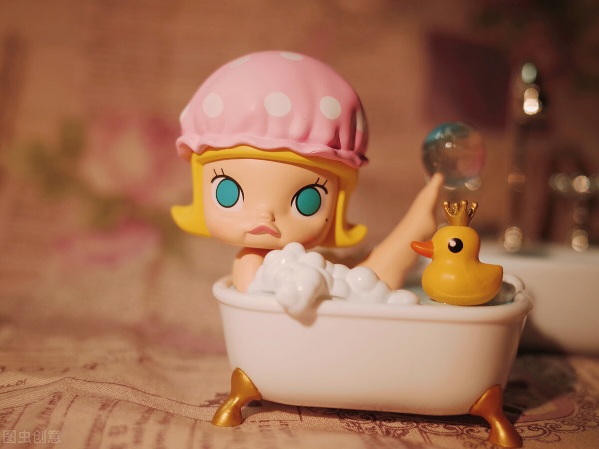 molly的一天系列——泡泡浴