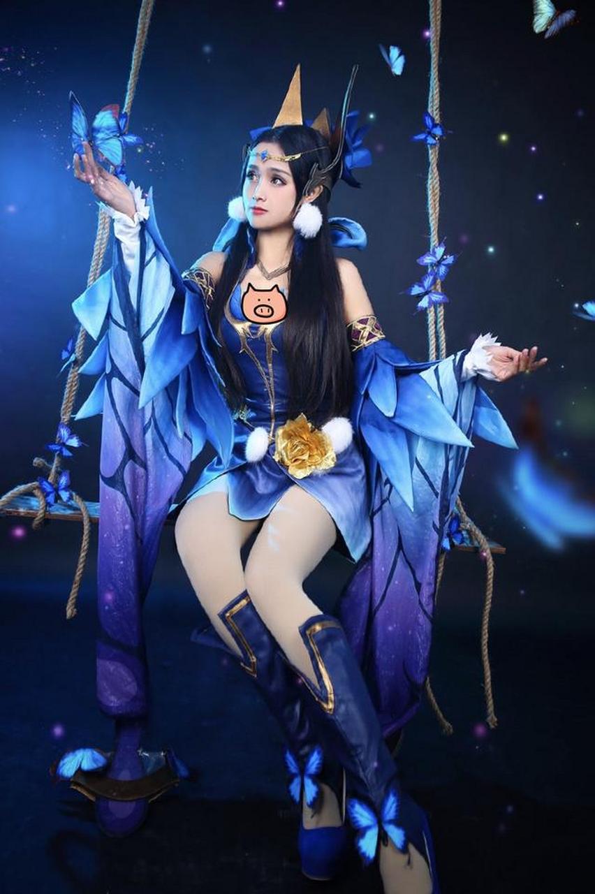 Cosplay貂蝉暴露真人图片