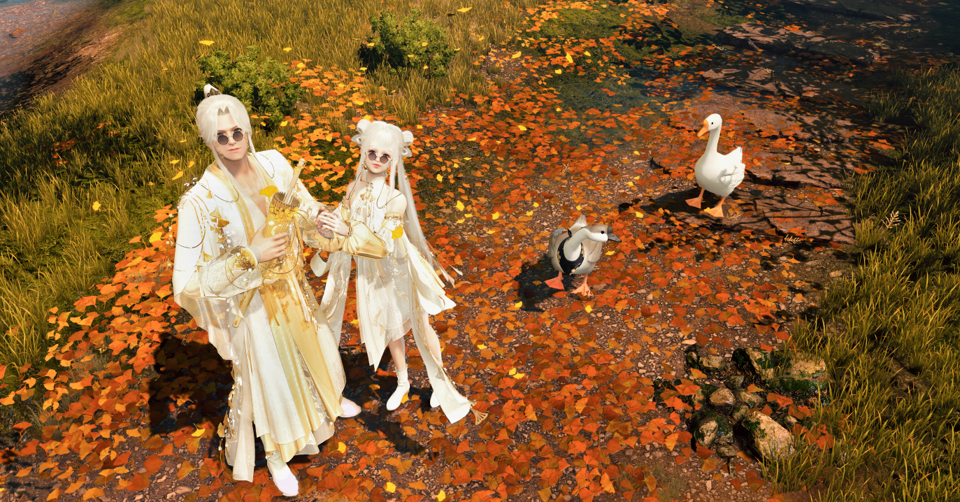 这套秋季时装多美?给"瑶"配上了墨镜和丝纱裙,心都要跳出来了