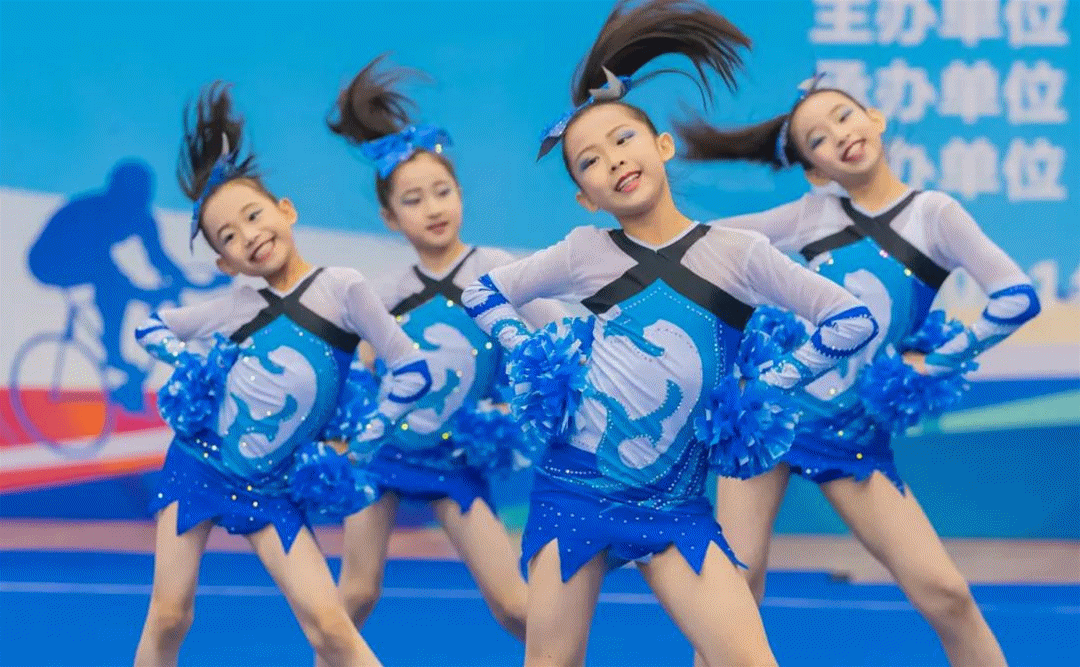 2000余名学生参与!市运会青少年部啦啦操比赛现场花絮出炉!