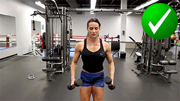 4,哑铃飞鸟15-20次,重复4组. 激发角部的肌肉.