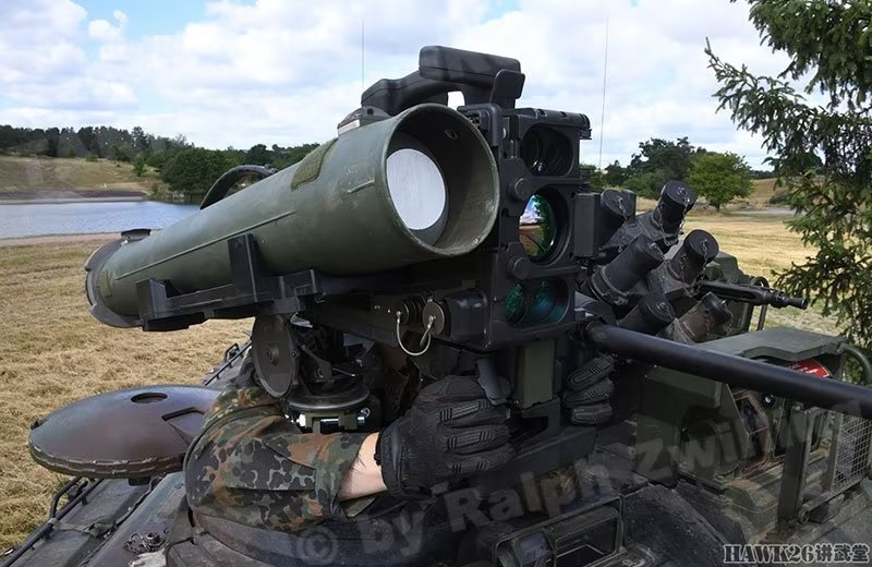 德军对"黄鼠狼"步兵战车延寿升级 配备"长钉lr"反坦克导弹