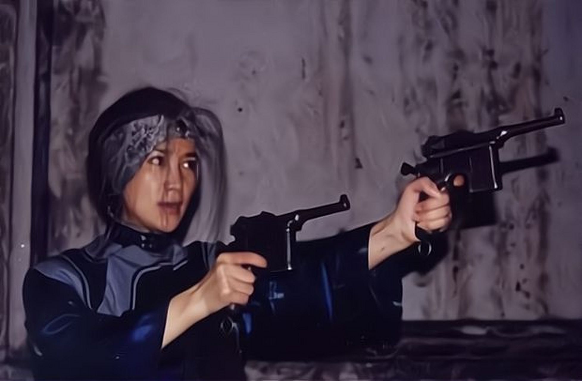 赵洪文国,江湖人称"双枪老太婆",是一位以抗日事迹闻名的女游击队队长