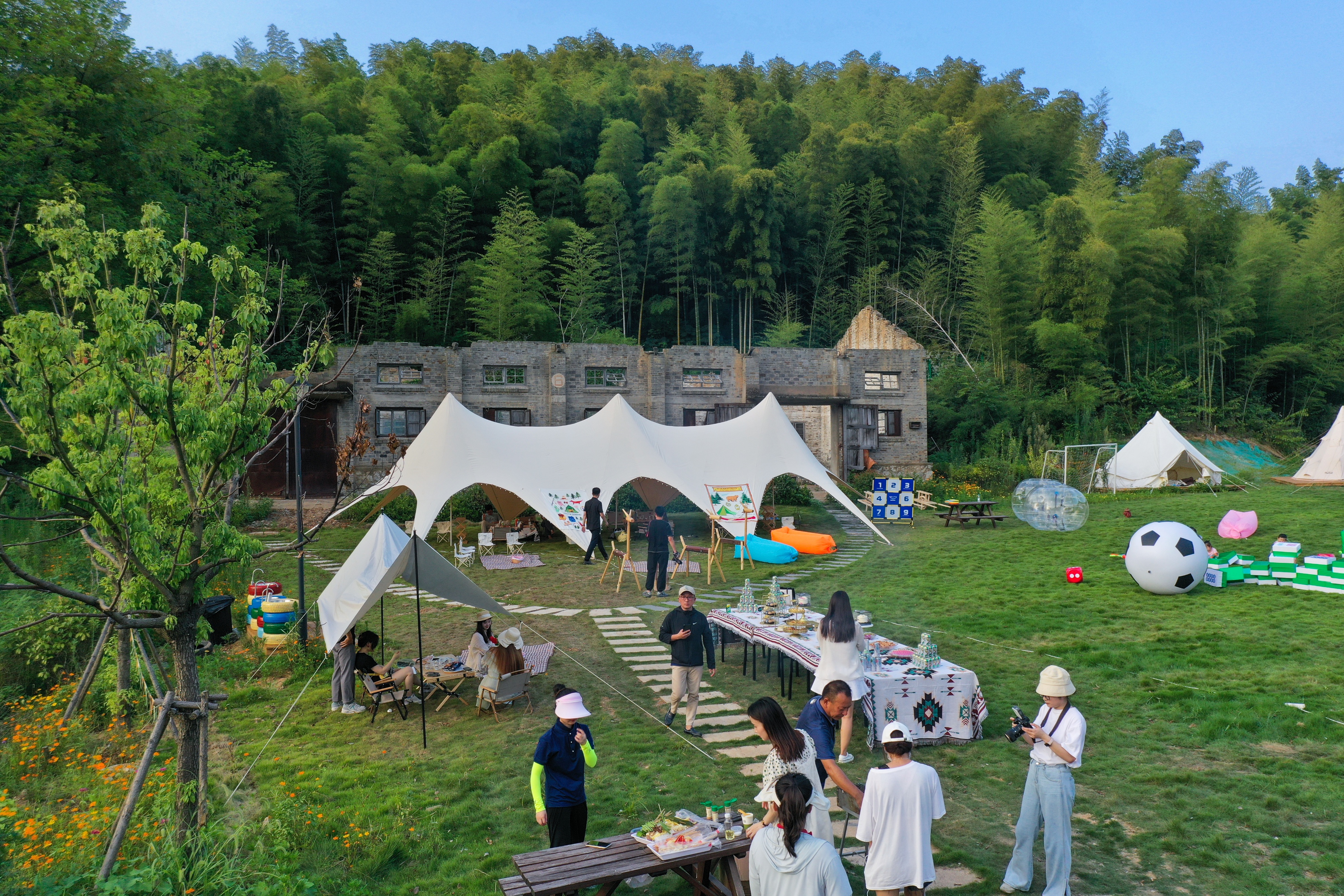 途居露营一营地入选2022安徽省数字创意和文旅产业"双十佳项目"