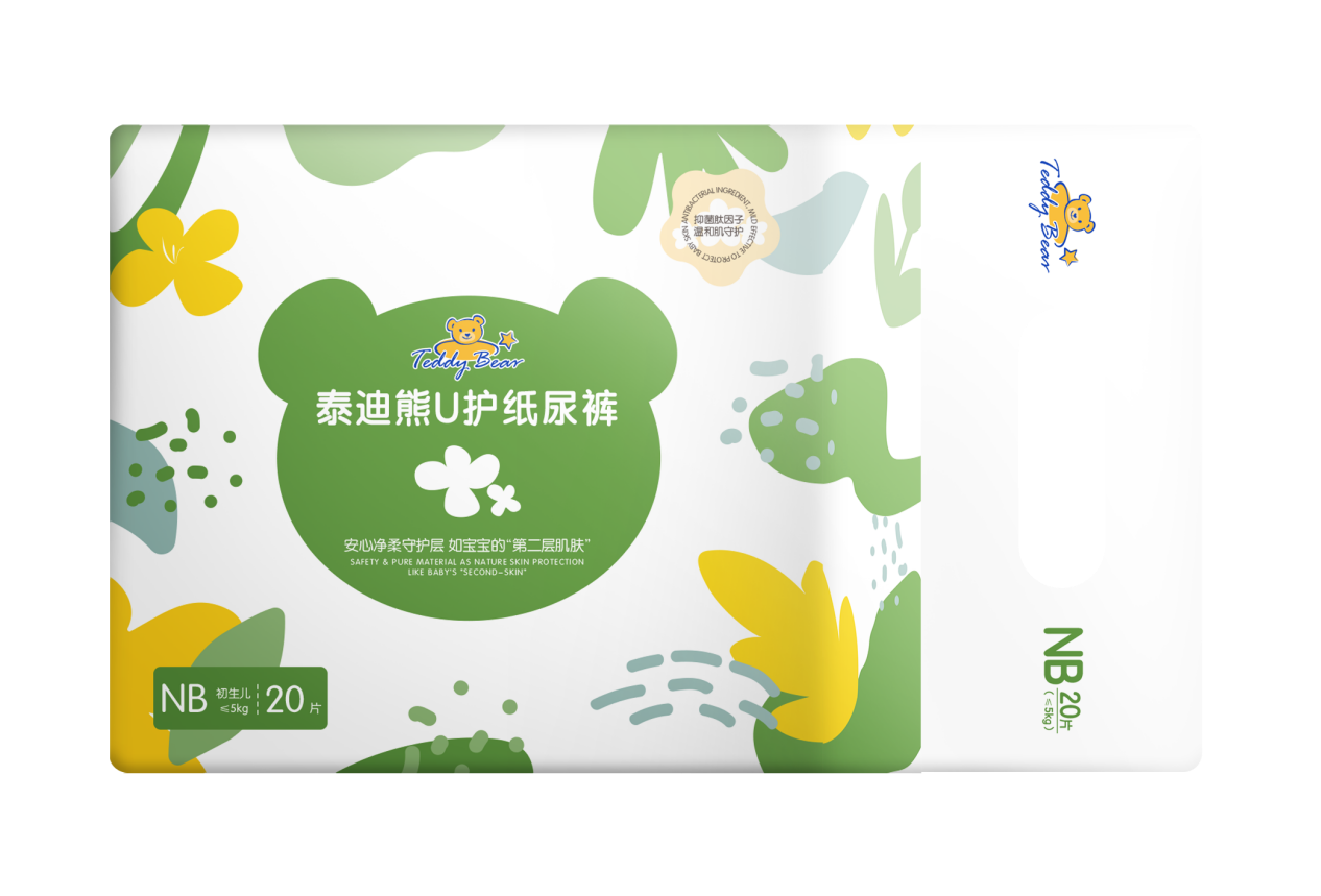 原生肌肤专业守护者 泰迪熊u护系列纸尿裤吸水方面更好!