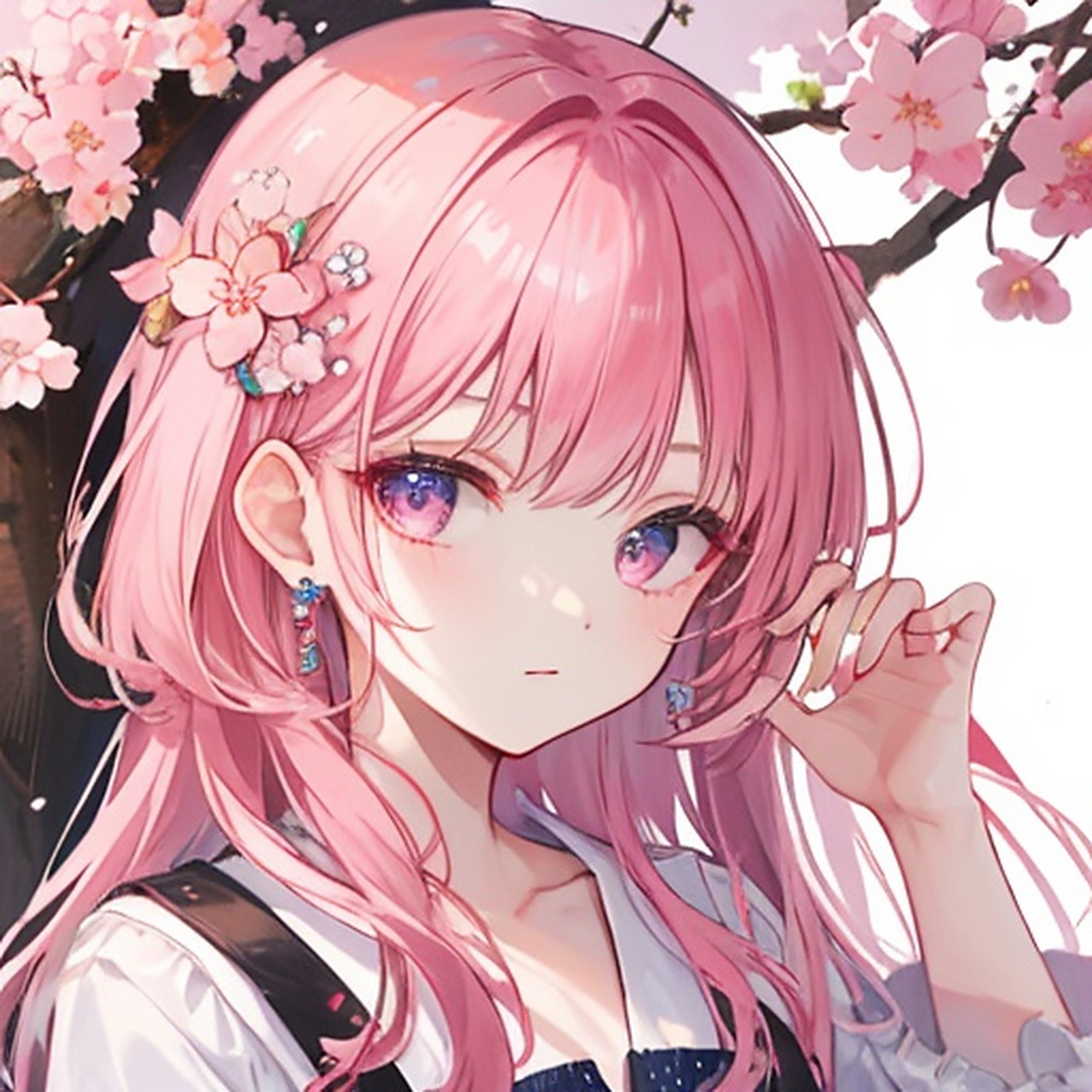 [嘿哈]ai生成动漫美女头像,直接下载可用[火焰]  [赞同]使用软件:触站