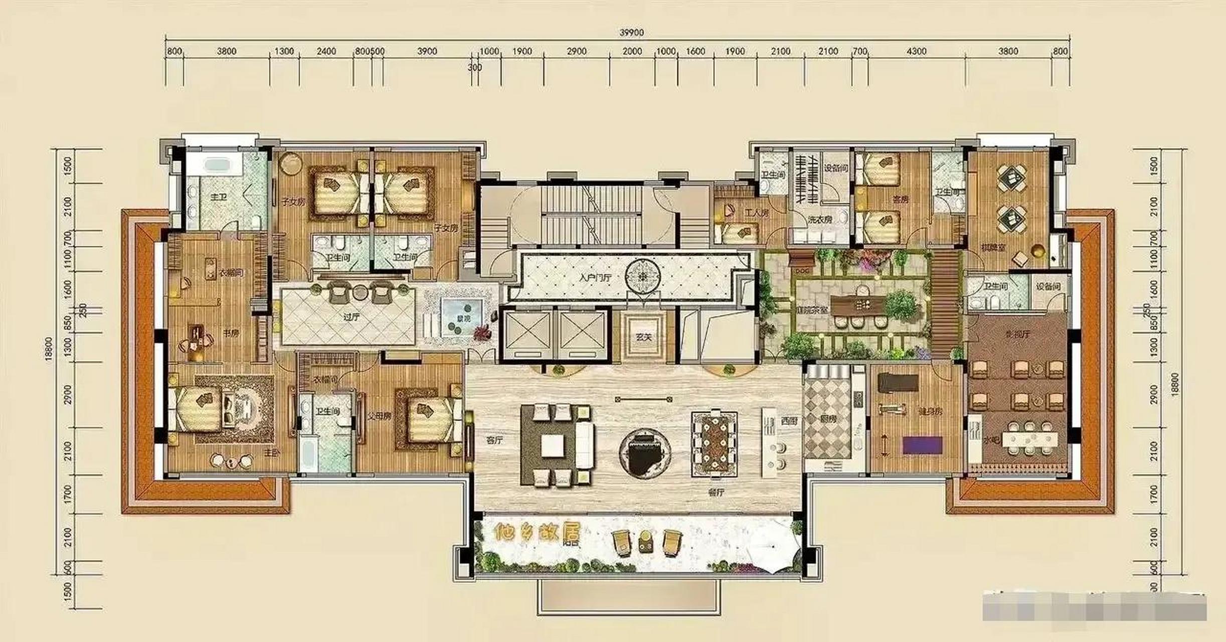 拥有一座奢华空中四合院是什么体验?