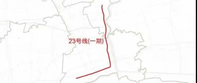 23号线地铁线路图上海图片