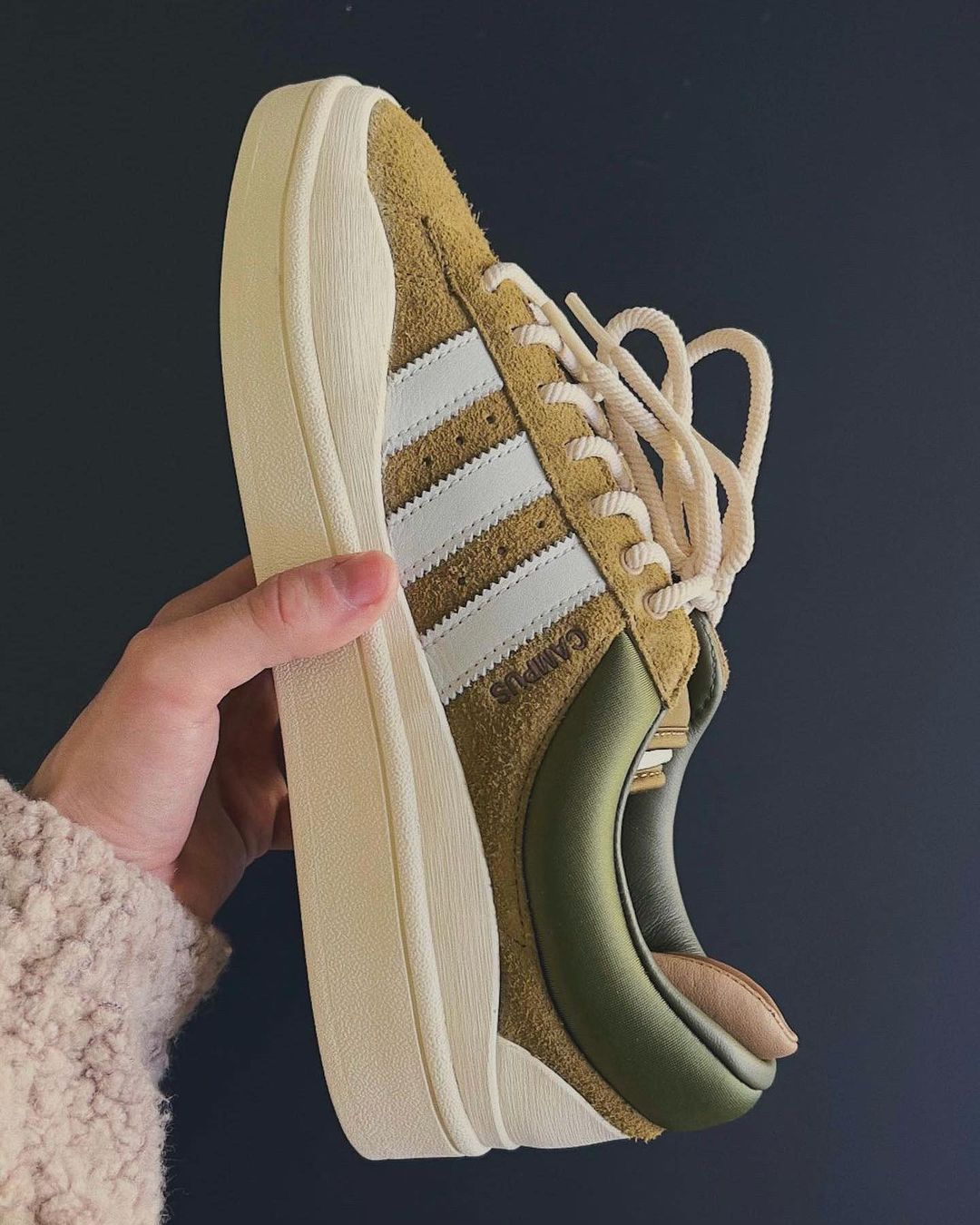 bad bunny x adidas campus light「olive」全新鞋款曝光