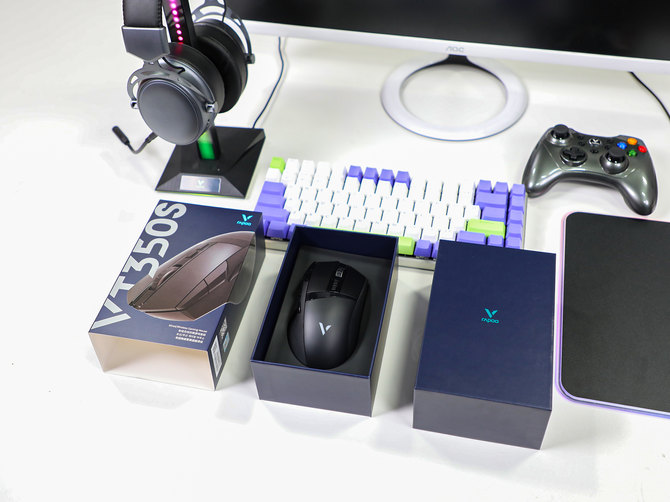 更适合fps游戏 雷柏vt350s有线无线双模rgb游戏鼠标评测