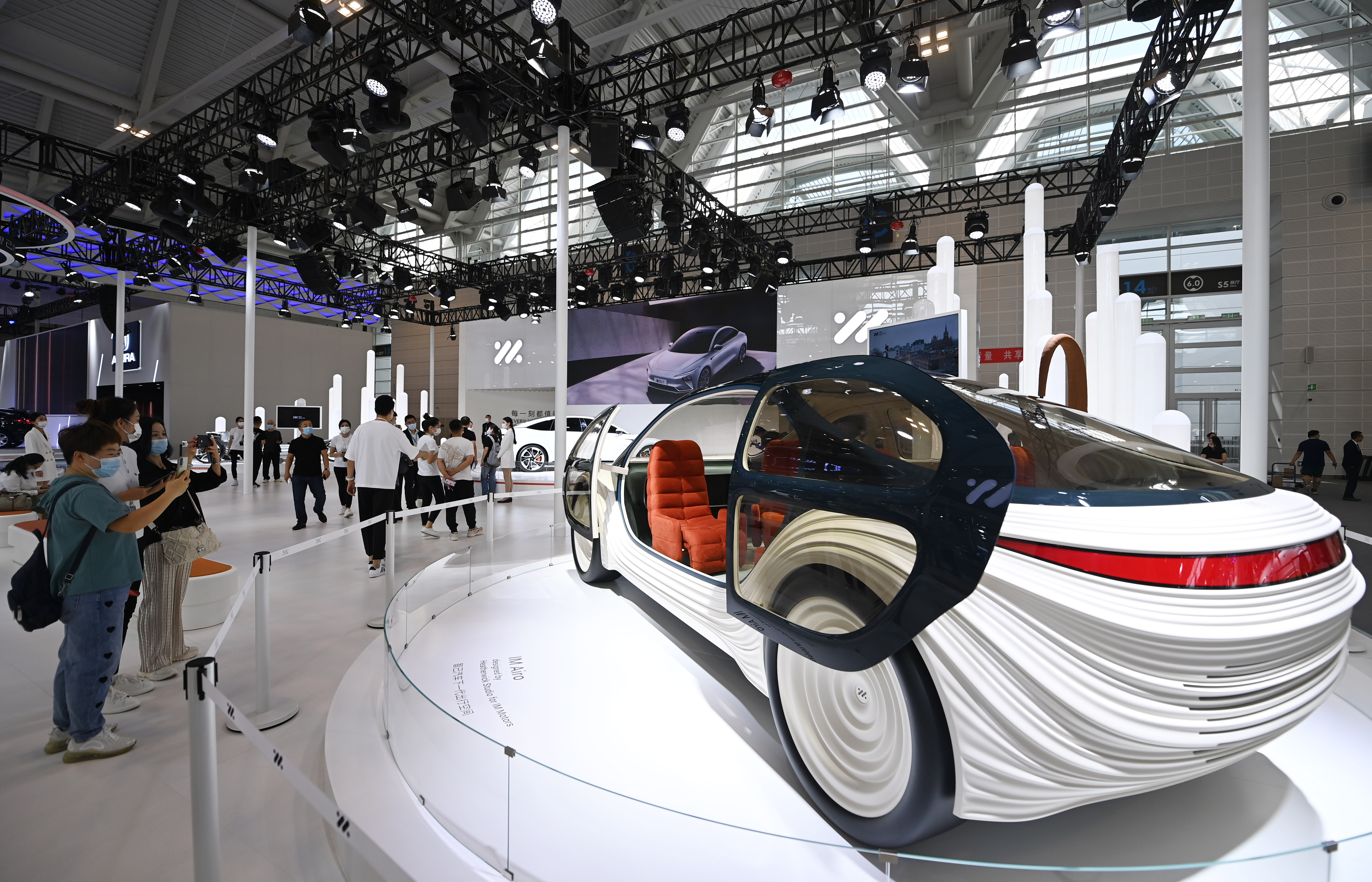 天津车展开幕 新能源车型成主角