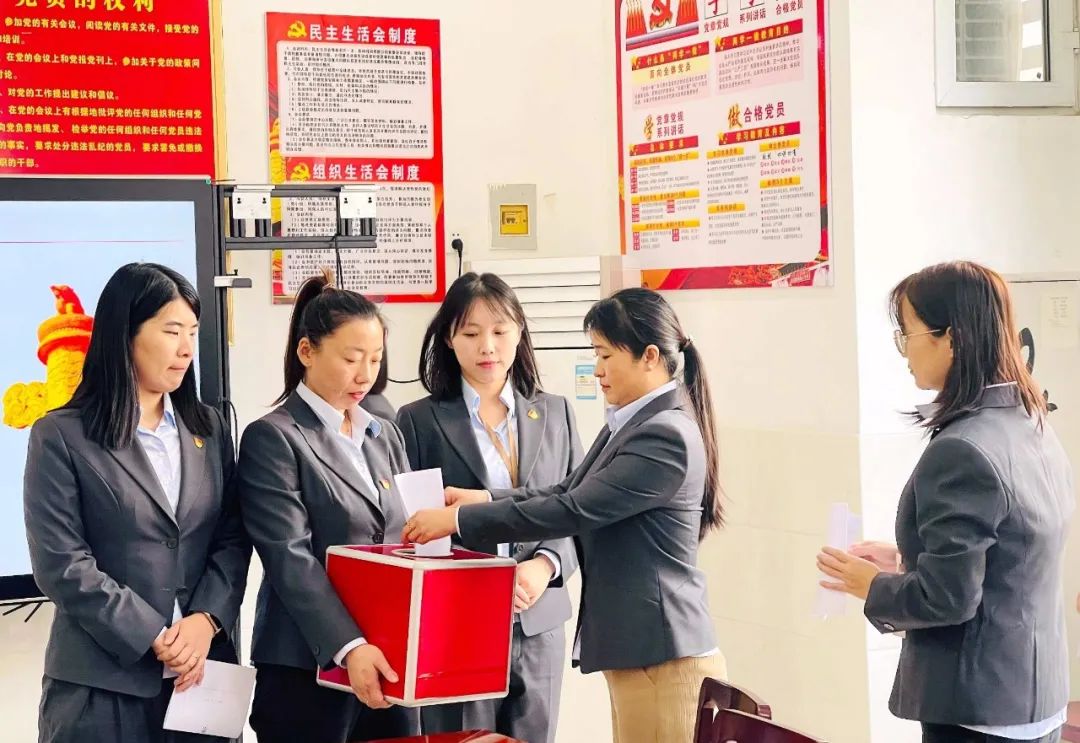 中共安阳市飞翔学校支部委员会换届选举大会顺利召开