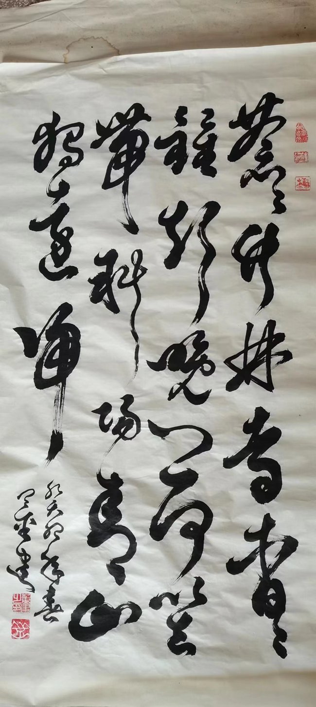 第六届"鸿儒杯"海峡两岸书画大赛初赛第三名董建作品赏析