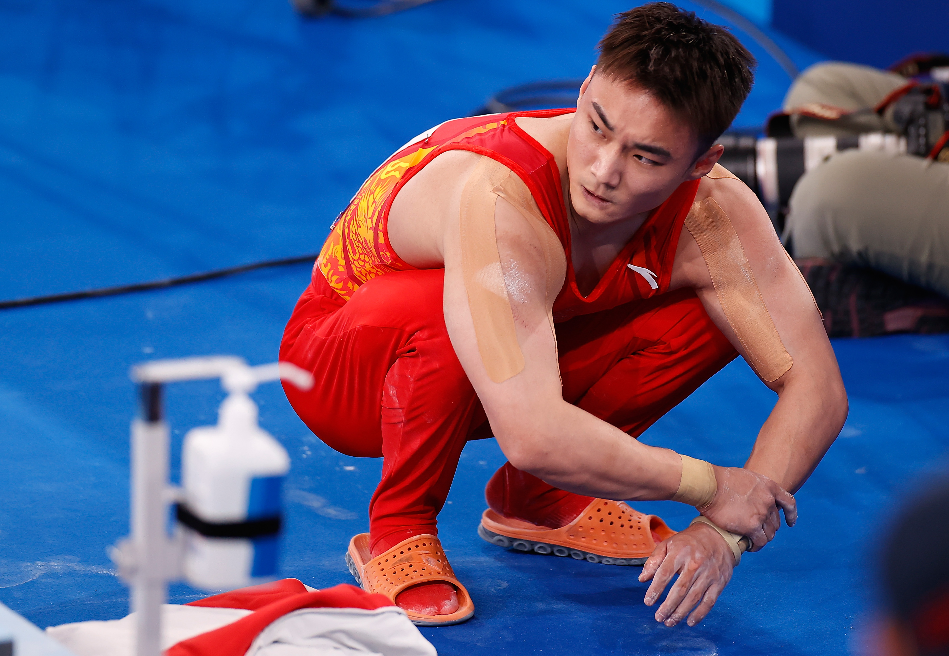 体操——孙炜获男子个人全能第四名(2)