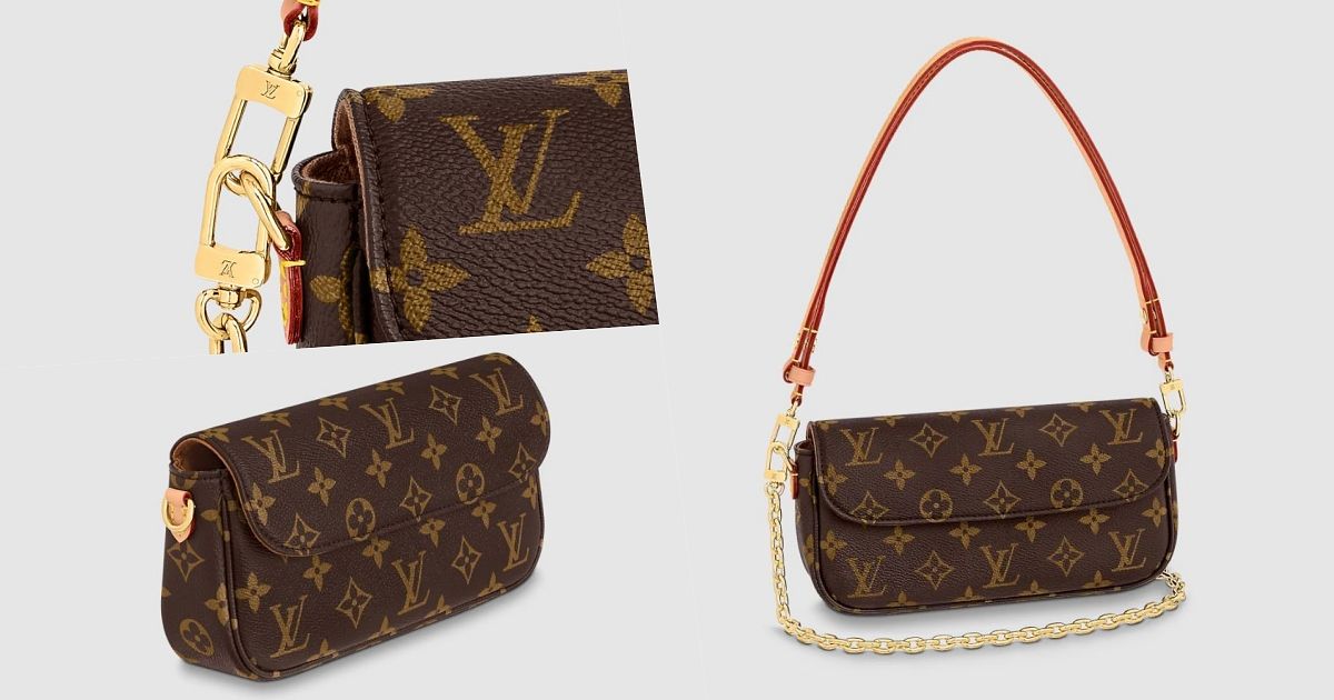 lv包包官网上新款!复古法棍包woc ivy新色太美,小资入门推荐!