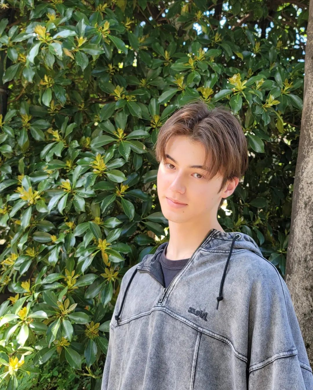 十七岁的日本男模 alex sho,好可爱的男孩子!