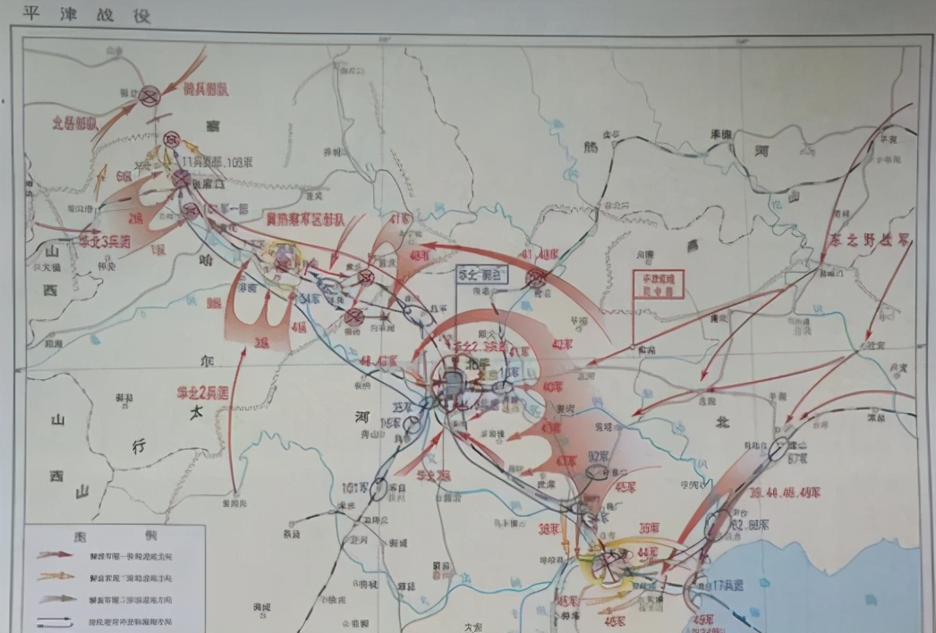 平津战役规模最大的一战,双方投入47万人,国军为何没有弃城逃跑