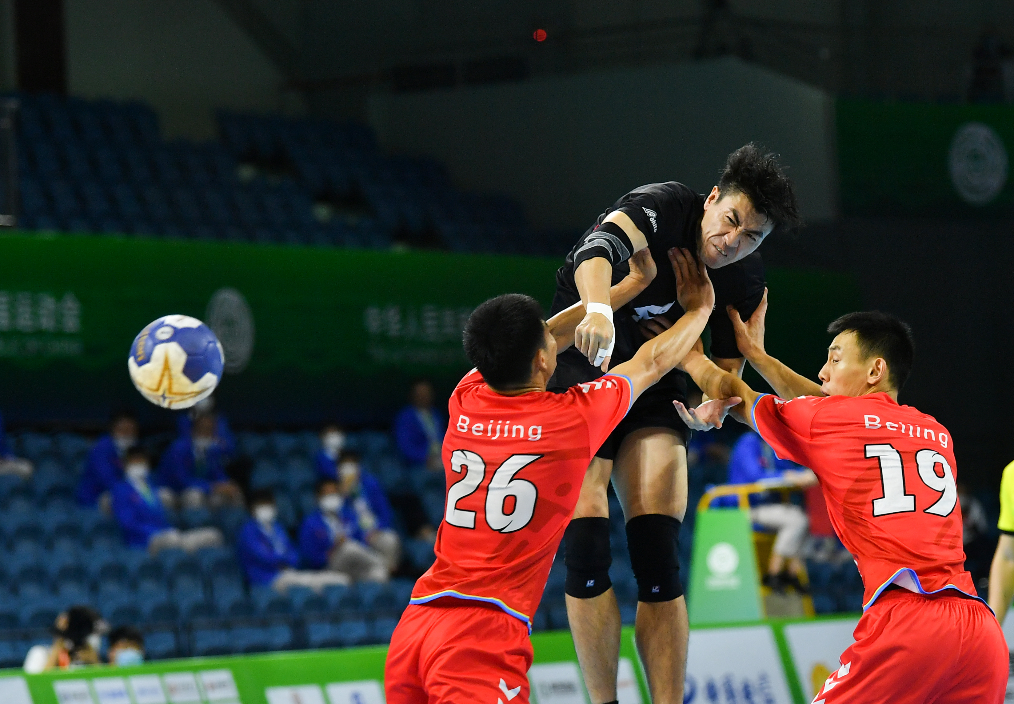 手球——北京队战胜广东队晋级男子决赛