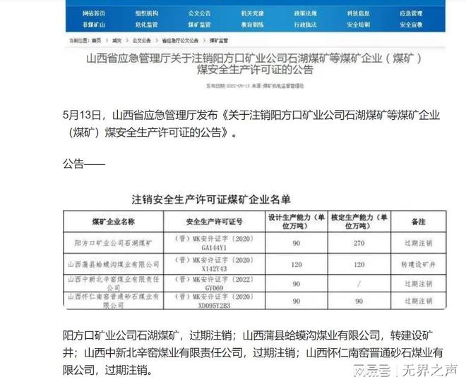 山西省朔州怀仁市:南窑晋通砂石煤业又被指涉嫌瞒报安全死亡事故